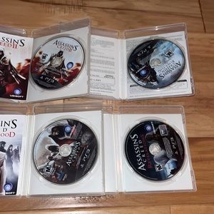 -PS3 Games set of 4